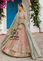 Make your dreams of a perfect wedding come true with our new collection of French lame wedding dresses! Each bridal gown is a masterpiece that combines classic elegance and modern Chatta Patti Lehenga design, creating an unforgettable impression.