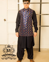 Colorful Digital Printed Waistcoat suit is arriving this March! Perfect for Weddings and Events,