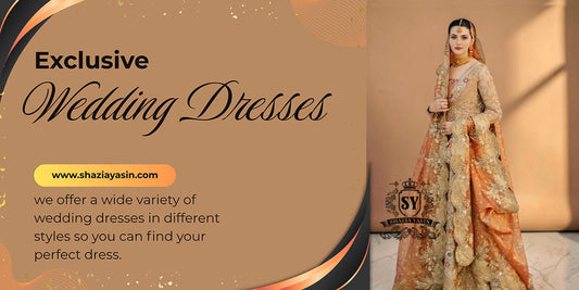 A collection of haute couture wedding dresses designed in Pakistan. Exclusive, elegant, and handcrafted creations for a unique bride.
