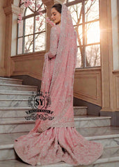 Embrace a rich history with our traditional jamawar Farshi Lehenga which is paired with luxuriant silk chiffon A-line long shirt and Dupatta.