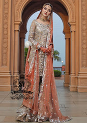 Stepping into forever in this Gharara from the 2026 Bridal Collection. A Divine Gharara dress with delicate Gota lace and a touch of heavenly elegance, perfect for a classic Nikkah ceremony.