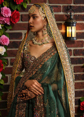 Get the look in this stunning Emerald Luxe Bridal Lehenga Choli with a touch of ruby — the perfect blend of elegance and timeless glamour for your special day.
Let us help you create unforgettable memories with a look that truly shines.