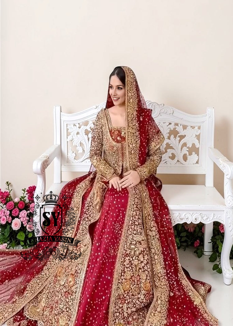 A vision of radiance and romance, custom-created for the stunning Bride. Every shimmering detail of this bridal gown Lehenga dress was designed to move with grace and leave a lasting impression. Witness the magic unfold—from her fitting session to the unforgettable wedding day.