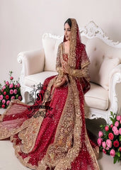A vision of radiance and romance, custom-created for the stunning Bride. Every shimmering detail of this bridal gown Lehenga dress was designed to move with grace and leave a lasting impression. Witness the magic unfold—from her fitting session to the unforgettable wedding day.