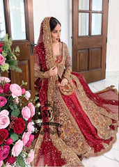 A vision of radiance and romance, custom-created for the stunning Bride. Every shimmering detail of this bridal gown Lehenga dress was designed to move with grace and leave a lasting impression. Witness the magic unfold—from her fitting session to the unforgettable wedding day.