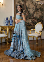 Feel like a queen in this spectacular wedding dress! Every detail, from the shimmering sequins to the delicate embellishments on the Lehenga Choli, is designed for an unforgettable entrance. 