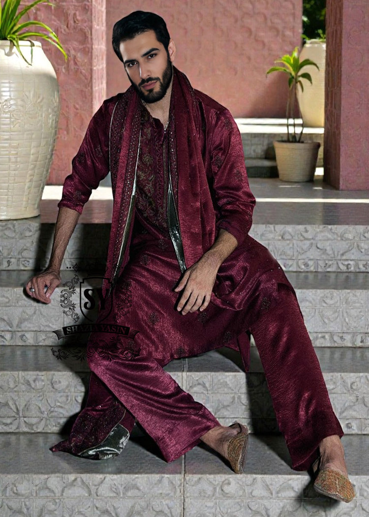 A Premium Kurta Pajama suits that speak louder than words. Tailored to fit like a dream, embroidered to steal the spotlight.