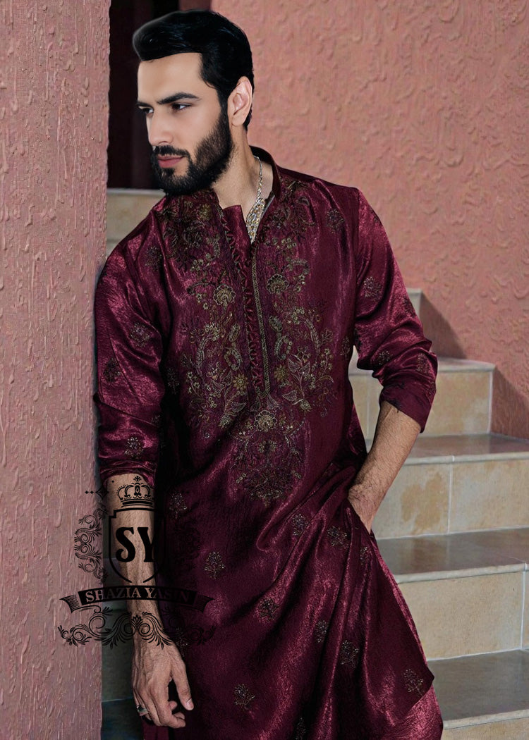 A Premium Kurta Pajama suits that speak louder than words. Tailored to fit like a dream, embroidered to steal the spotlight.