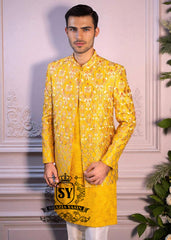 Luxury Raw Silk Prince Coat for Wedding Events Beverly Hills California CA USA Grooms Prince Coat for Mens