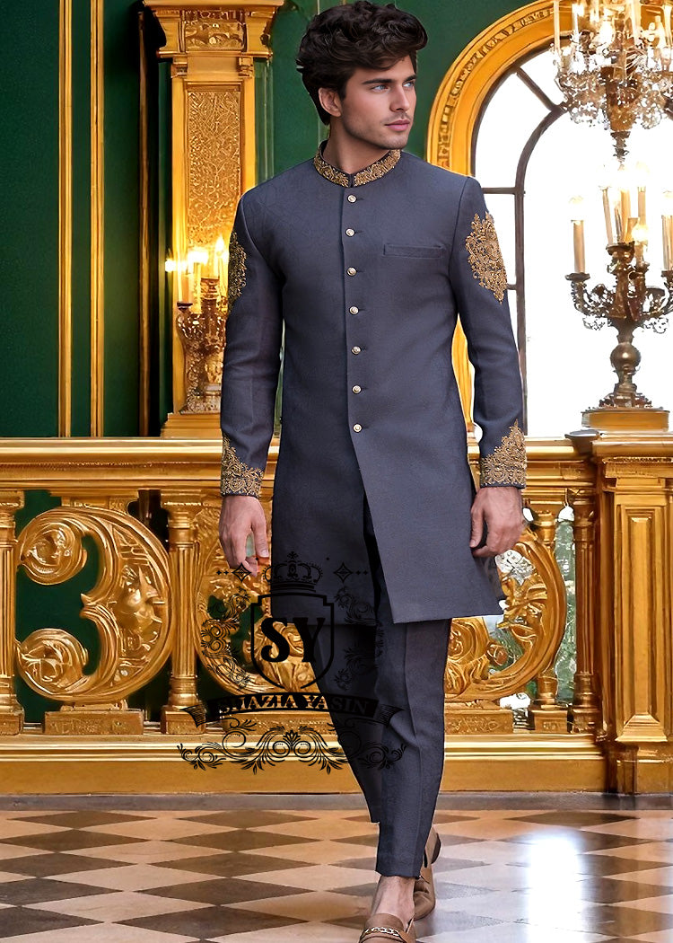 Outstanding Groom Sherwani Suits Abbotsford Victoria Australia Traditional Sherwani for Mens