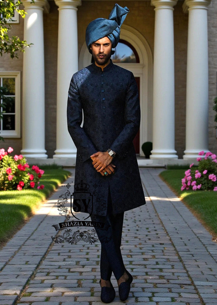 Men's wedding Sherwani Suits | Groom's Sherwani Suits Designer Sherwani Turban UK USA Canada Australia