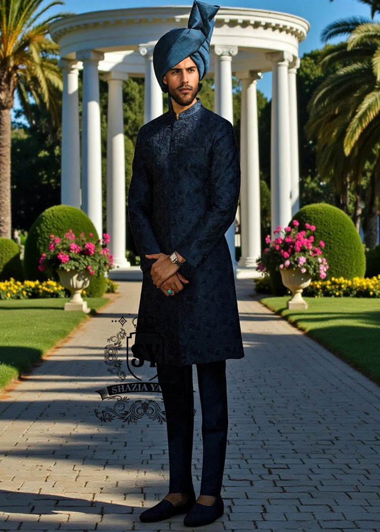 Men's wedding Sherwani Suits | Groom's Sherwani Suits Designer Sherwani Turban UK USA Canada Australia