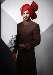 Hand mbellished Sherwani Styles for Men's Wedding Philadelphia Pennnsilvanya Indo-Western Men's Fashion Trends for Groom