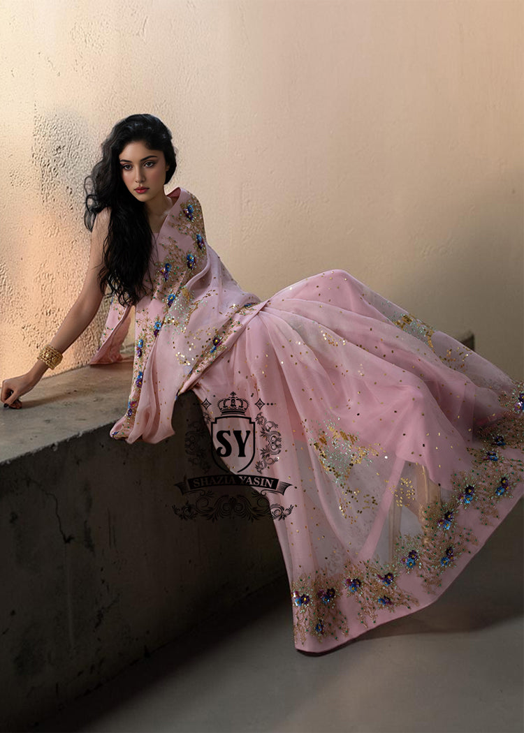 Pale pink Saree Wedding Dress Colorado Springs Colorado Luxury Saree Bridal Dresses buy Bridal Sarees