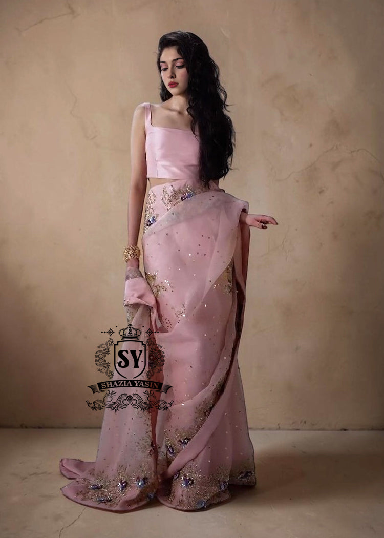 Pale pink Saree Wedding Dress Colorado Springs Colorado Luxury Saree Bridal Dresses buy Bridal Sarees