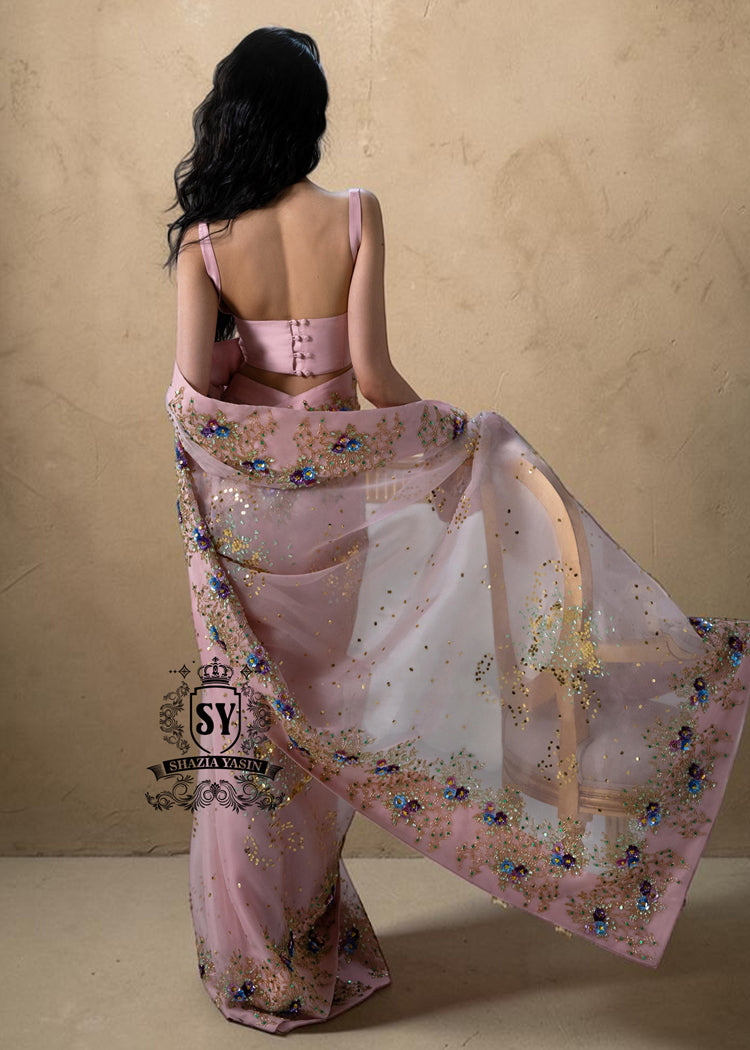 Pale pink Saree Wedding Dress Colorado Springs Colorado Luxury Saree Bridal Dresses buy Bridal Sarees