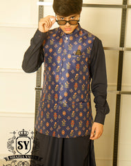 Colorful Digital Printed Waistcoat suit is arriving this March! Perfect for Weddings and Events,